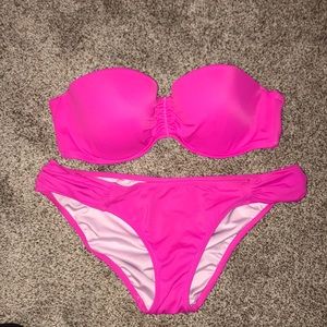 Victoria’s Secret pink bikini set
